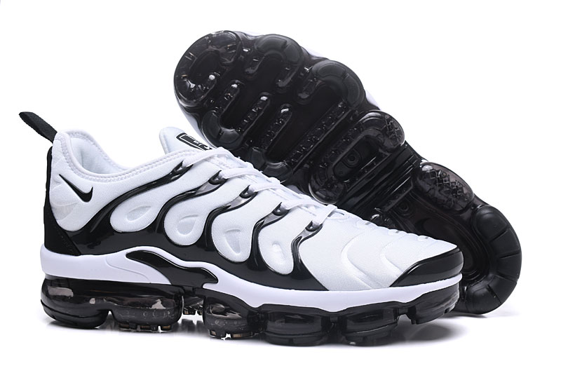 2018 Nike Air Max TN Plus White Black Shoes